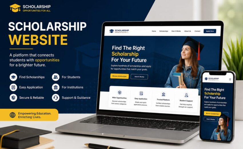 How I Built a Scholarship Website Using WordPress – Complete Development Journey, Challenges & SEO Strategy